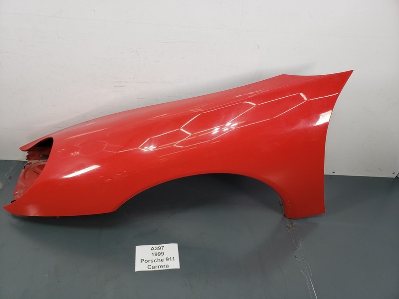 ✅ 97-04 OEM Porsche Carrera 996 911 Front Left Driver Fender Panel Red