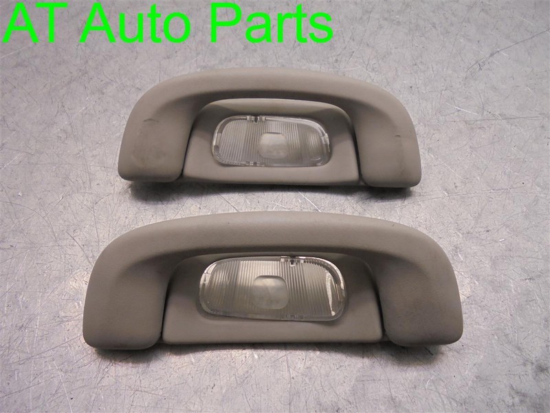 2000 JEEP GRAND CHEROKEE REAR PASSENGER DRIVER HEADLINER HANDLES TAN OEM