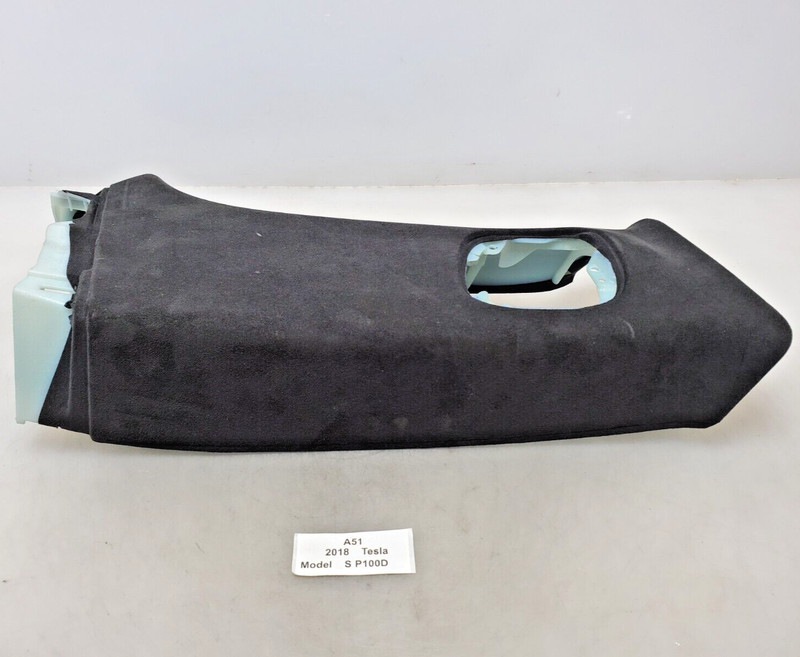 ✅ 2012-2020 OEM Tesla Model S Right Passenger Side B Pillar Trim Upper