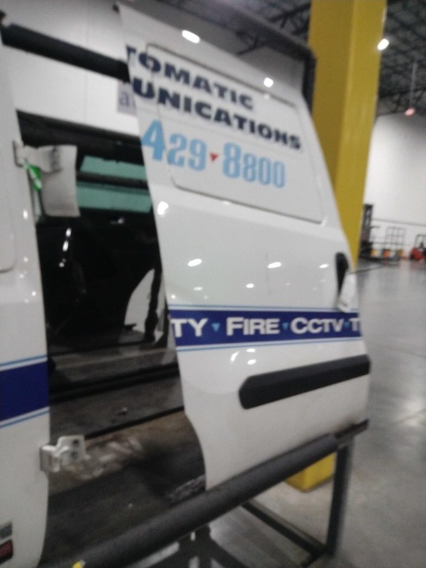 2018 RAM ProMaster City Right Rear Door White Good Condition PW7 426093