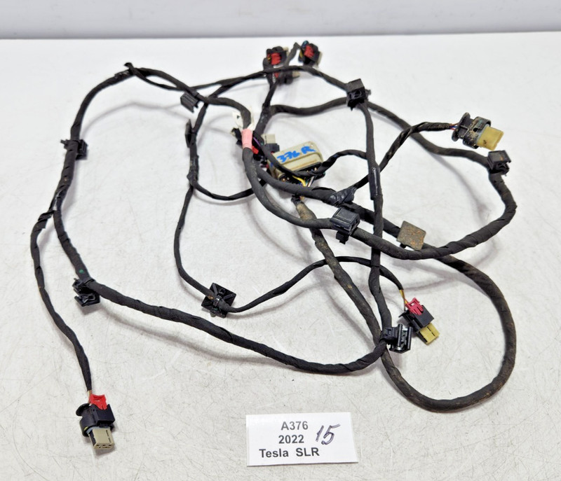 ✅ 2021-2025 OEM Tesla Model S Rear Bumper Parking Sensors Wiring Harness