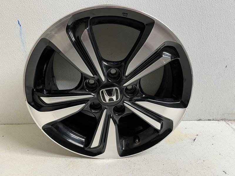 2014-2015 Honda Civic EX Coupe 16" 16x6.5 Black Silver Alloy Wheel Rim Cap Oem