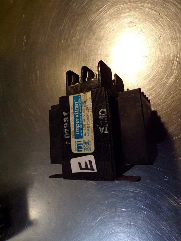 Micron Impervitran B150M BT 13RX Industrial Control Transformer "E"