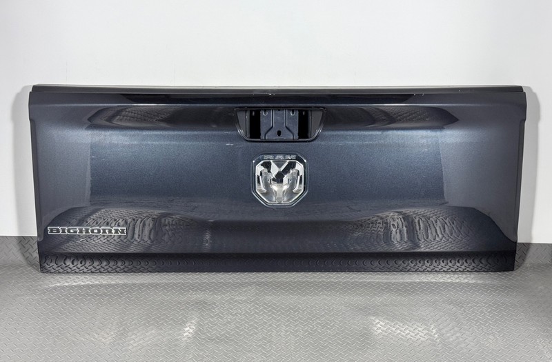 ✅ 19-26 RAM 1500 5th BIGHORN OEM REAR TAILGATE SHELL Blue PAR BED TRUNK LID DOOR