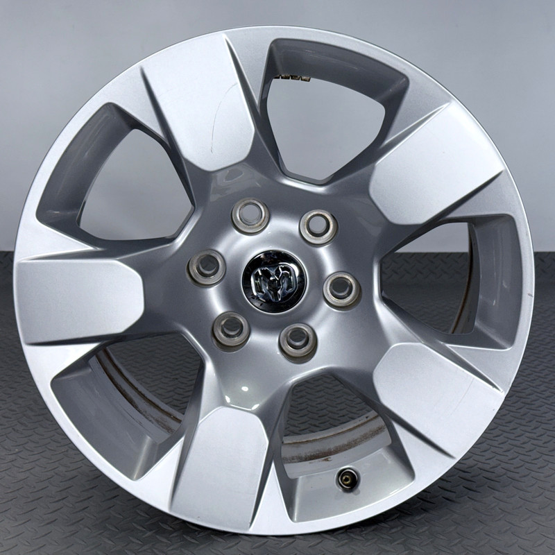 ✅ 2019-26 RAM 1500 5th OEM 18" FACTORY ALLOY WHEEL SILVER R18 18x8 6-Lug RIM #2