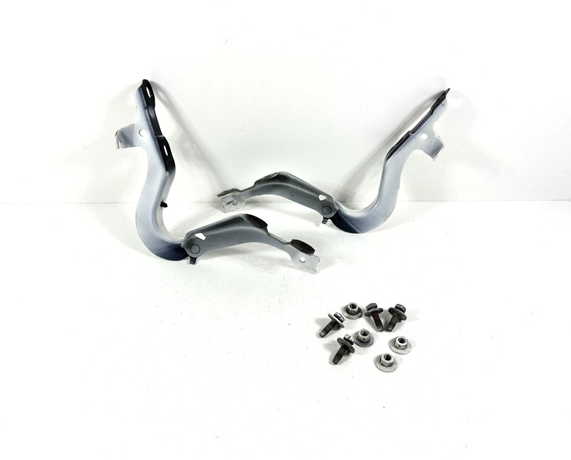 2011-2015 Chevy Volt Left & Right Steel Front Hood Hinges Brackets OEM
