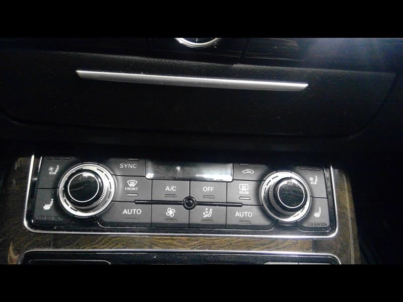 Temperature Control Front With Seat Ventilation Fits 11-14 AUDI A8 1209960