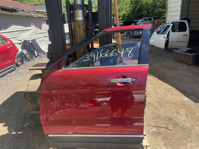 2011 2017 Ford Explorer Limited Front Driver Left Complete Door Assembly Red RR