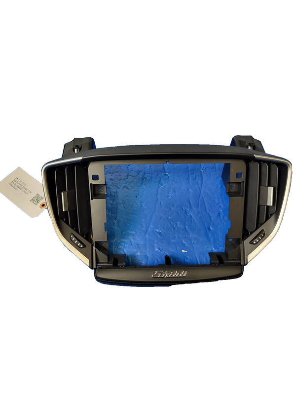 Used Oem Maserati Dash Center Display Bezel Trim w/ Vents for 2014-2018 Ghibli