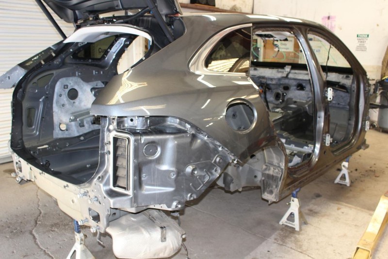 Passenger Right Rear Gray Quarter Panel Fits 17-20 F-PACE