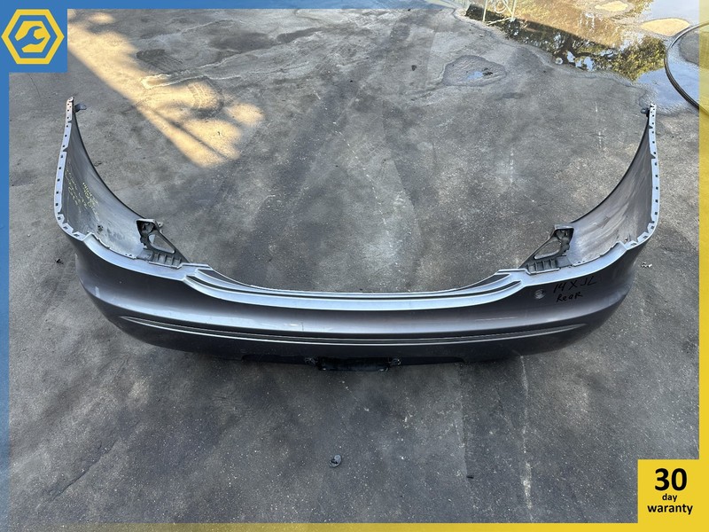 10-15 JAGUAR XJ XJR REAR BUMPER COVER Gray OEM