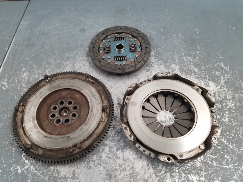 2000 99 00 Honda Civic Si EM1 OEM Clutch / Flywheel #2710 S7