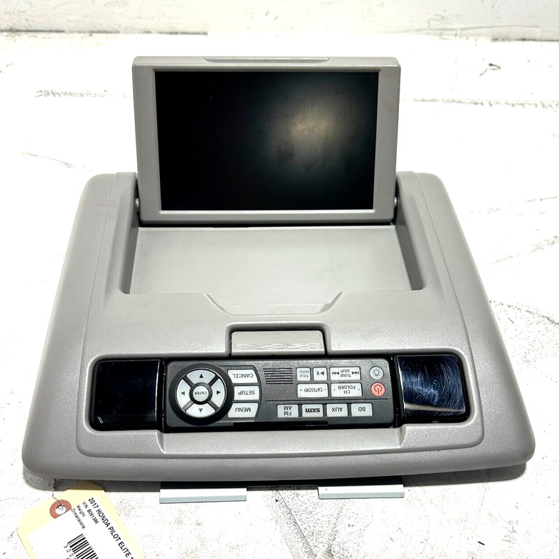 2016-2018 HONDA PILOT OVERHEAD ROOF DISPLAY ENTERTAINMENT MONITOR SCREEN OEM