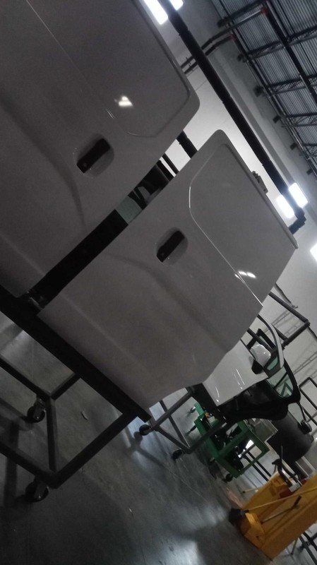 2020 Nissan NV200 Left Door White OEM 118156 Used 102k Miles