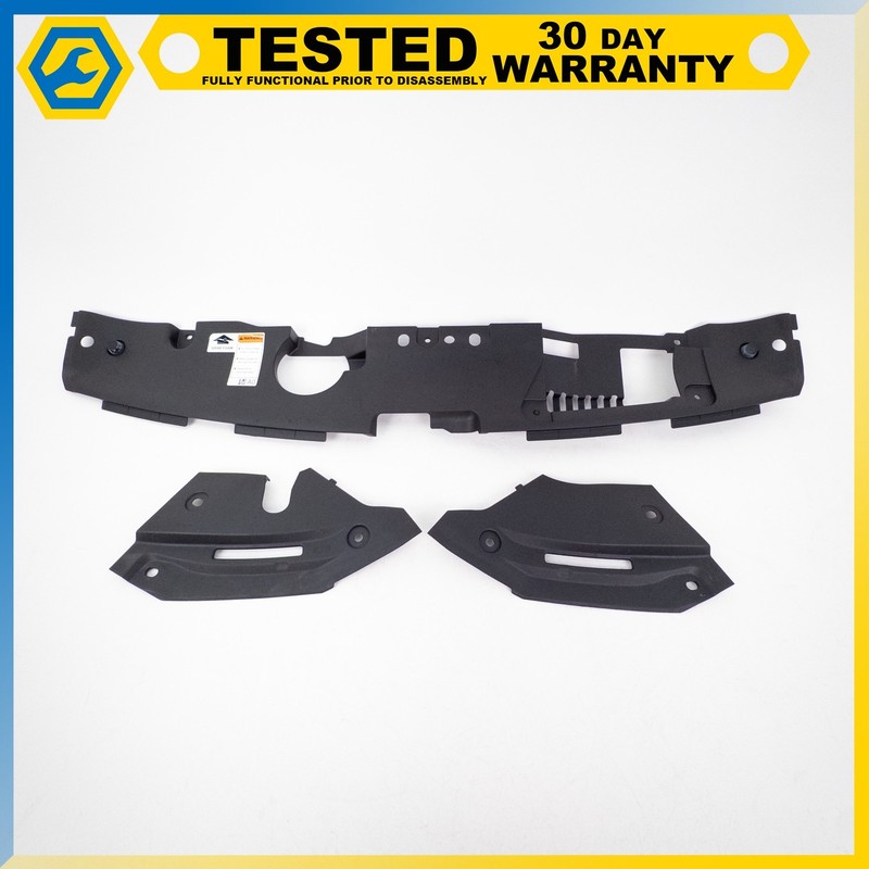 18-22 HONDA ACCORD FRONT BUMPER RADIATOR SUPPORT TOP COVER BRACKET SET OEM