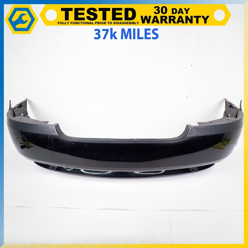 05-12 ASTON MARTIN DB9 VOLANTE REAR BUMPER COVER PANEL BLACK OEM