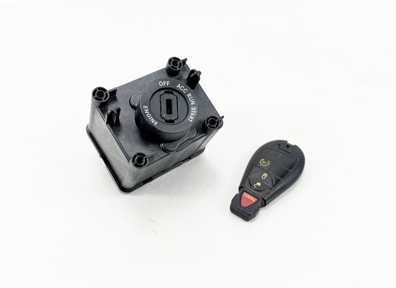 2013-2018 Ram 1500 Ignition Switch Module Node OEM P56046942AE w/ Key & VIN