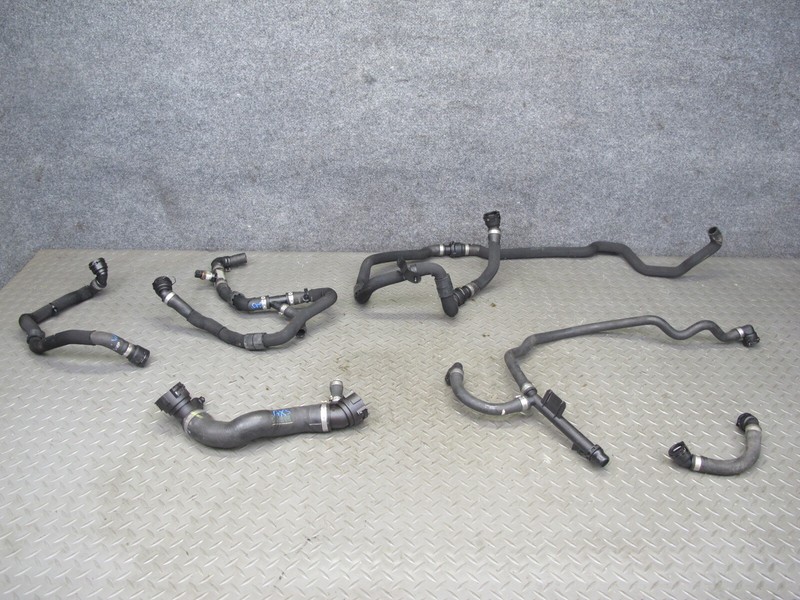 2010-2011 BMW E72 X6 HYBRID ENGINE COOLING HOSE PIPE LINE SET