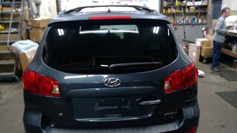 Trunk/Hatch/Tailgate With Spoiler Opt 8721B1 Fits 07-09 SANTA FE 1713218