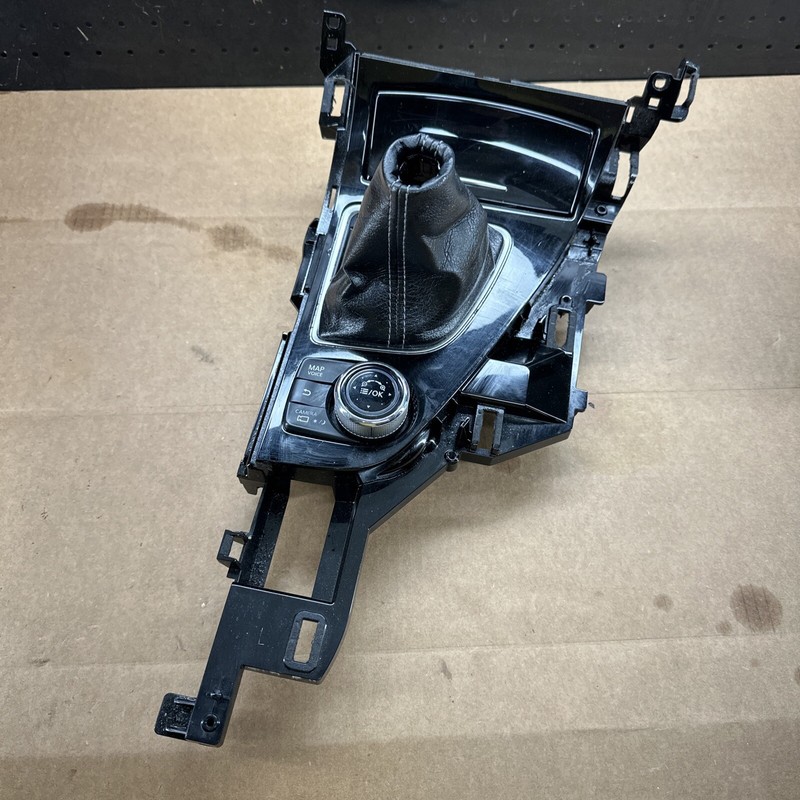 2014-2021 Infiniti Q50 Center Console Shifter Trim Bezel Panel Cover 8814F DG1