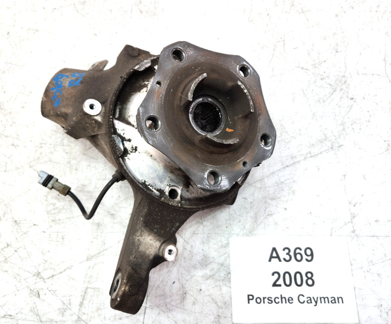✅ 05-12 OEM Porsche Cayman 987 RWD Rear Right Passenger Side Spindle Knuckle Hub