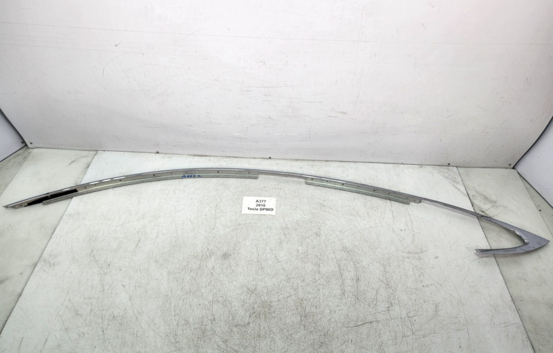 ✅ 2012-2020 OEM Tesla Model S Left Driver Side Upper Roof Bright Trim Molding