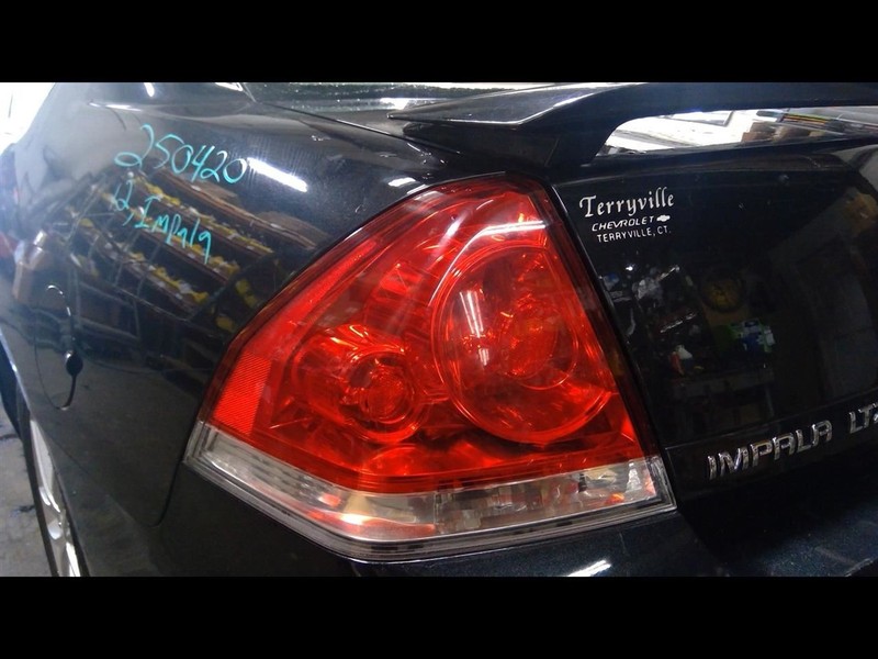 Driver Tail Light VIN W 4th Digit Limited Fits 06-16 IMPALA 1683685