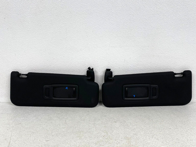 ⭐2018-2023 BMW X3 X4 G01 G02 FRONT UPPER SUN VISOR SHADE SET BLACK OEM LOT2356