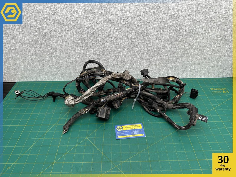 10-15 JAGUAR XJ FRONT LEFT HEADLIGHT WIRE WIRING HARNESS OEM