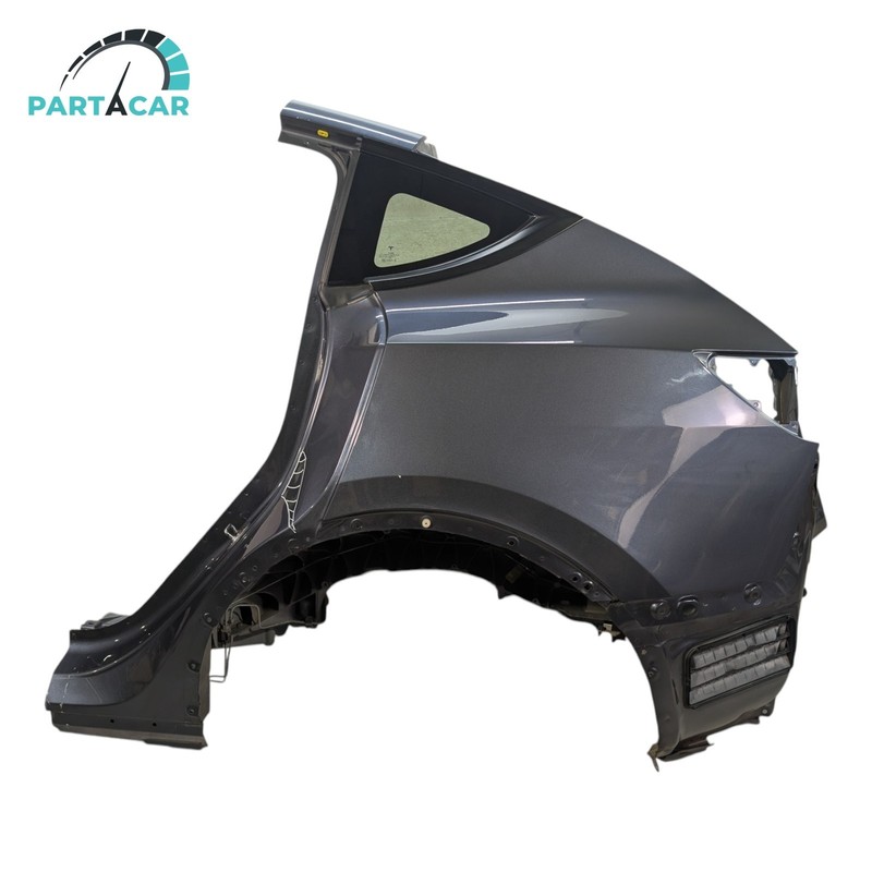 2020-2023 Tesla Model Y Rear Left Quarter Panel Cut Out w/ Glass PMNG SCRATCHED