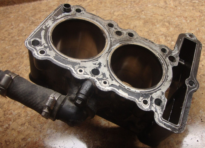 07 Kawasaki Ninja EX250 EX 250 EX250F Engine Cylinder Jug Block Motor Barrel I12