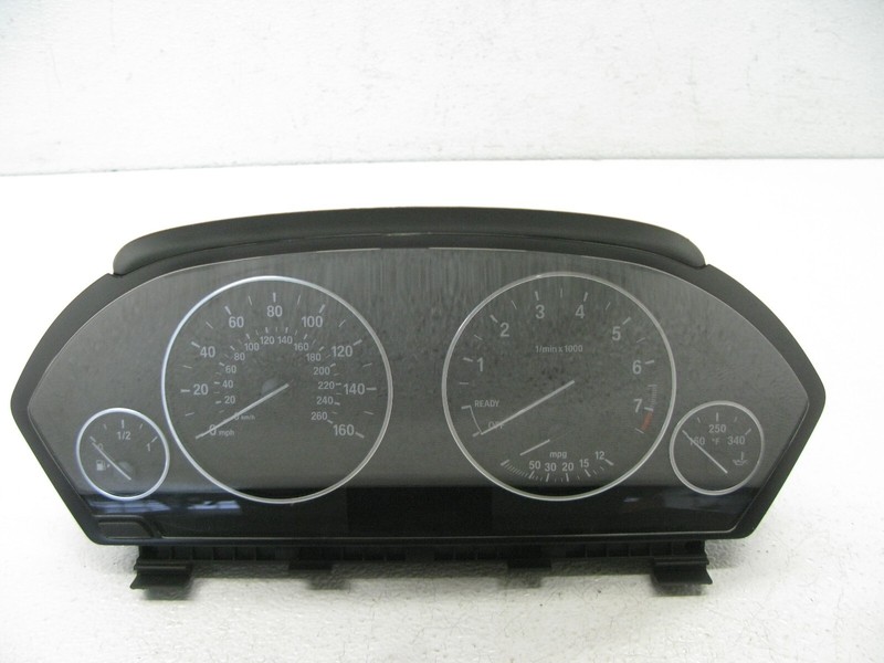 12-20 BMW F30 328i F36 430i SPEEDOMETER INSTRUMENT CLUSTER SPEEDO GAUGE OEM 1114