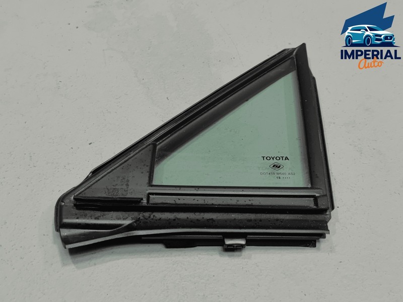 2019-2025 TOYOTA RAV4 FRONT DRIVER SIDE DOOR WINDOW CORNER FIXED GLASS OEM