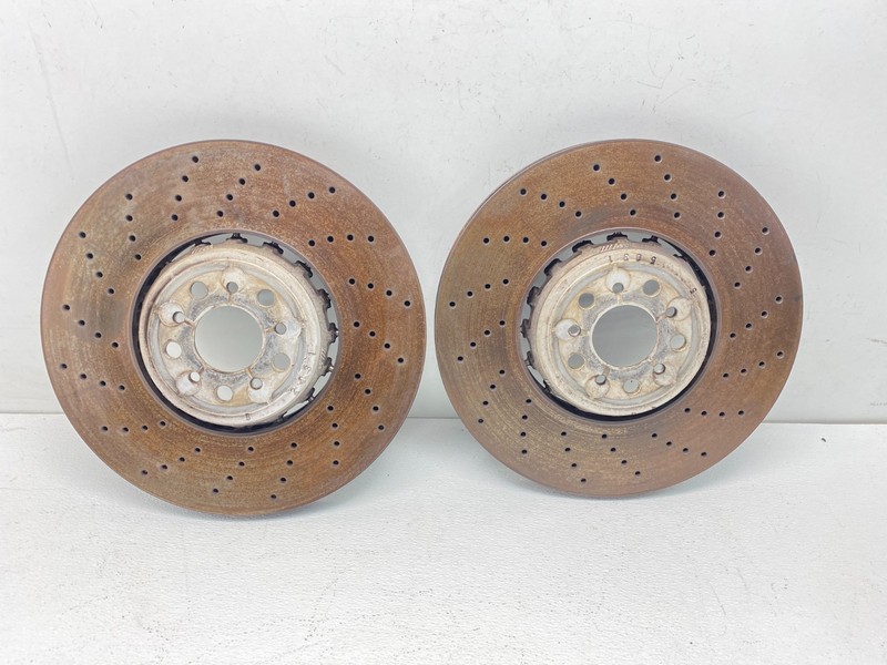 18-24 BMW F90 F92 M5 M8 Front Left & Right Side Ventilated Brake Rotor Set! OEM✅