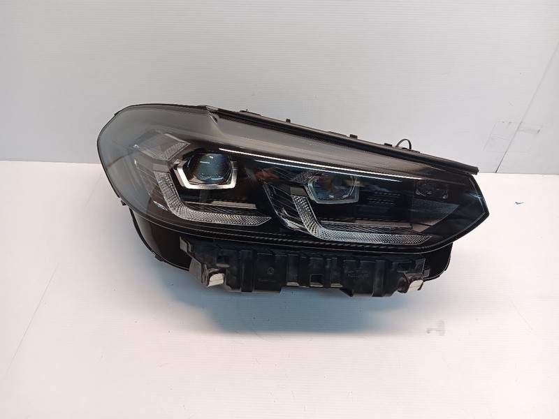 PERFECT! 2022-2025 BMW X3 X4 G01 G02 RIGHT RH SHADOWLINE LED HEADLIGHT BLACK OEM