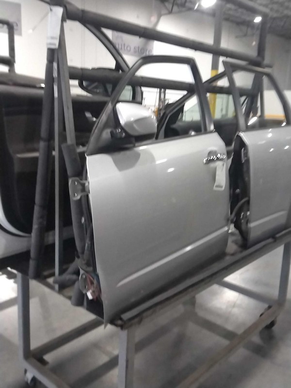 2010 Subaru Forester Left Front Door Silver 393678 Used OEM 86K Miles