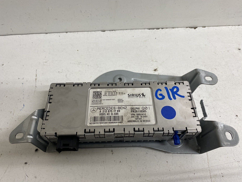 2011 Mercedes E350 Satellite Sirius XM Computer Module A 212 870 17 89 Oem
