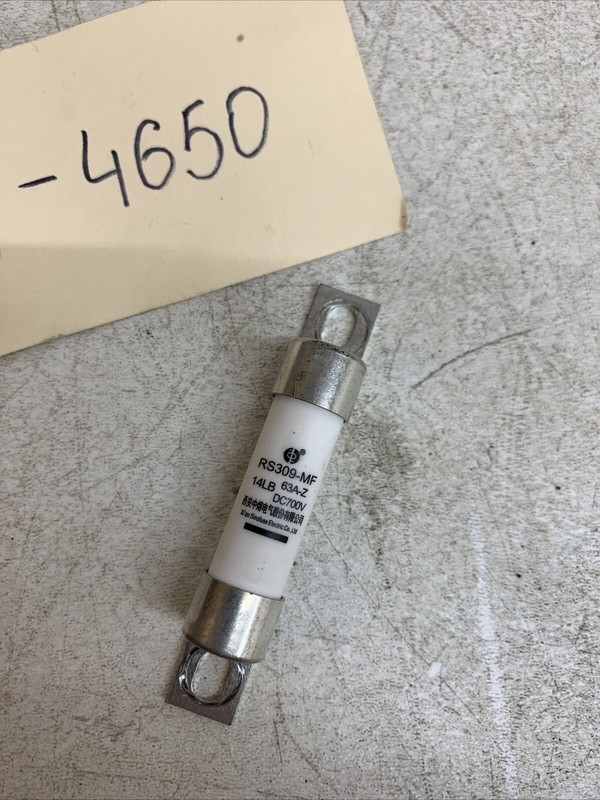 ⚡️17-22 TESLA MODEL Y 3 82 KW 63A 700VDC HV BATTERY FUSE RS309-MF14LB 4650 B143