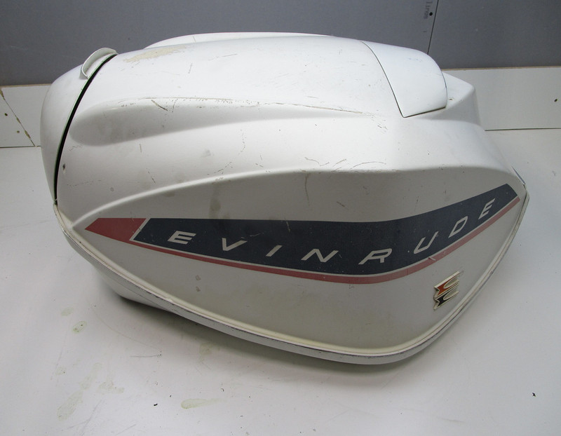 278696 0278696 Evinrude Sportfour Outboard 60 HP TopCowl Motor Engine Cover 1966
