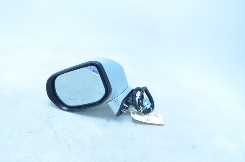 06-11 HONDA CIVIC SEDAN FRONT LEFT DRIVER DOOR SIDE VIEW MIRROR SILVER OEM