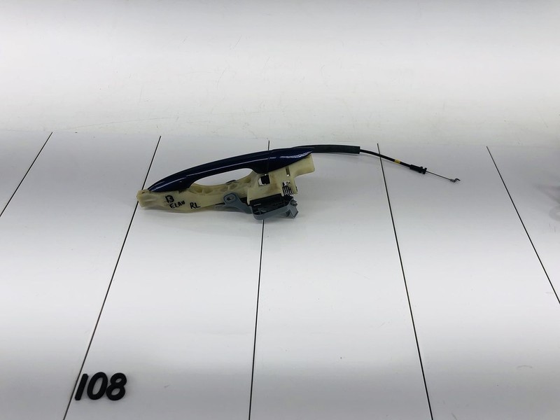 11-14 HYUNDAI ELANTRA REAR LEFT SIDE EXTERIOR DOOR HANDLE ATLANTIC BLUE OEM
