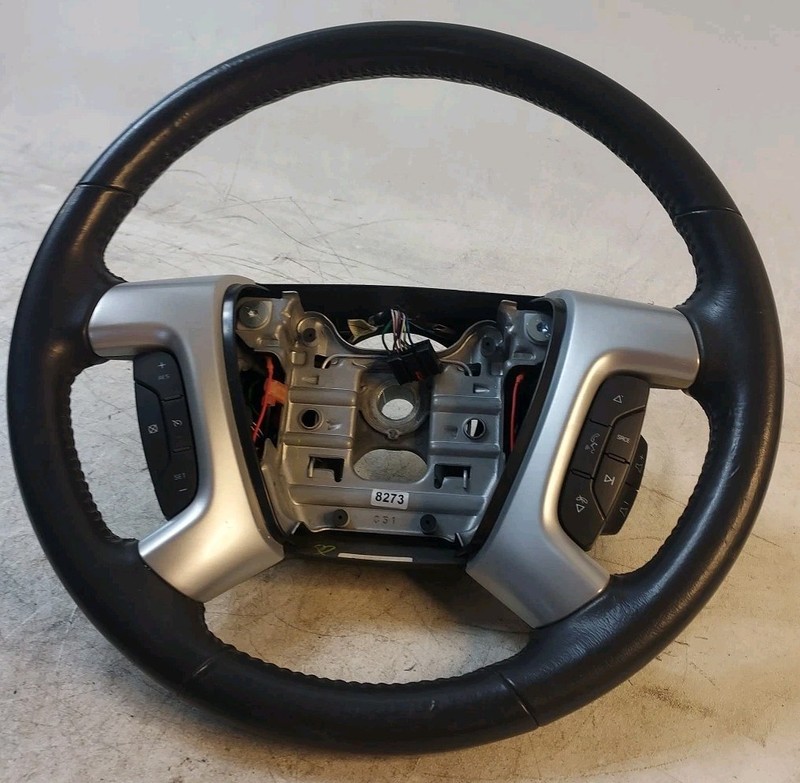 2009-2012 GMC Acadia Steering Wheel 20910933 w/ Cruise & Media Controls OEM