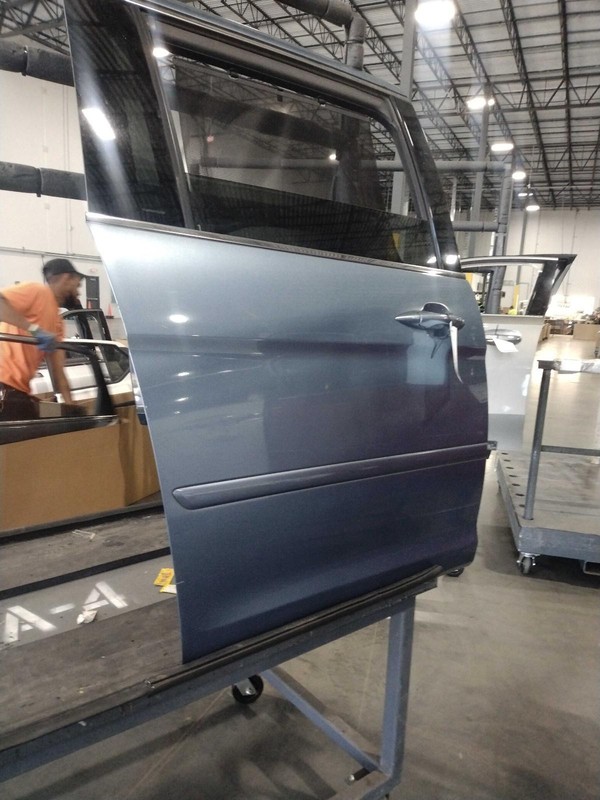 2008 Honda Odyssey Right Rear Door Blue - Used, 192k Miles, OEM Part