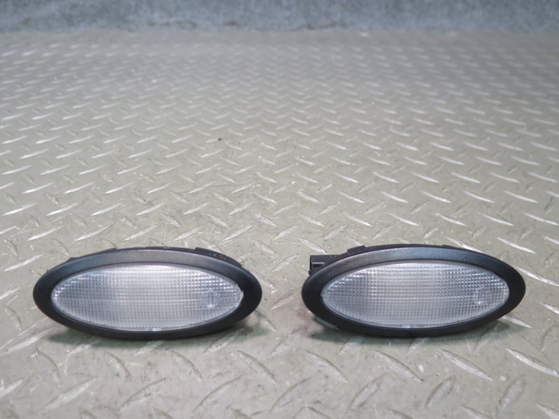 2008-2019 MASERATI GRANTURISMO M145 REAR DOME INTERIOR LIGHT LAMP SET OF 2