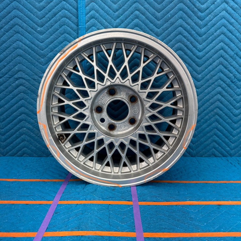 1987–1991 Volvo 780 Bertone 7Jx15x20 Inch Alloy Wheel Rim OEM 1394593