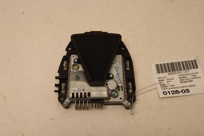 2012-2016 TESLA MODEL S FRONT WINDSHIELD MONOCAMERA AUTO PILOT OEM