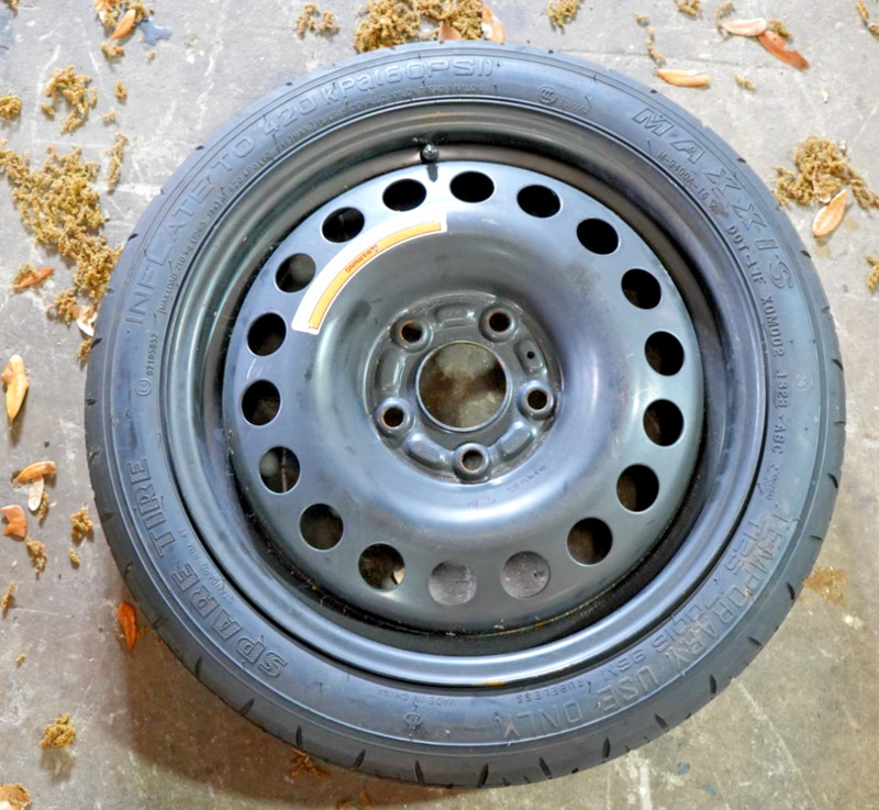 2020-2025 NISSAN SENTRA SV 16 X 4 EMERGENCY SPARE TIRE WHEEL OEM