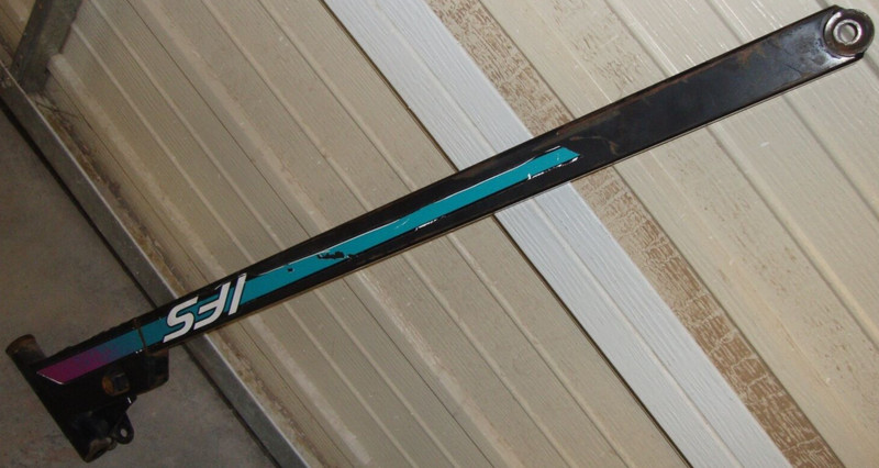 1995 Polaris Indy Sport Touring Snowmobile Right Front Arm Support Rail Trailing