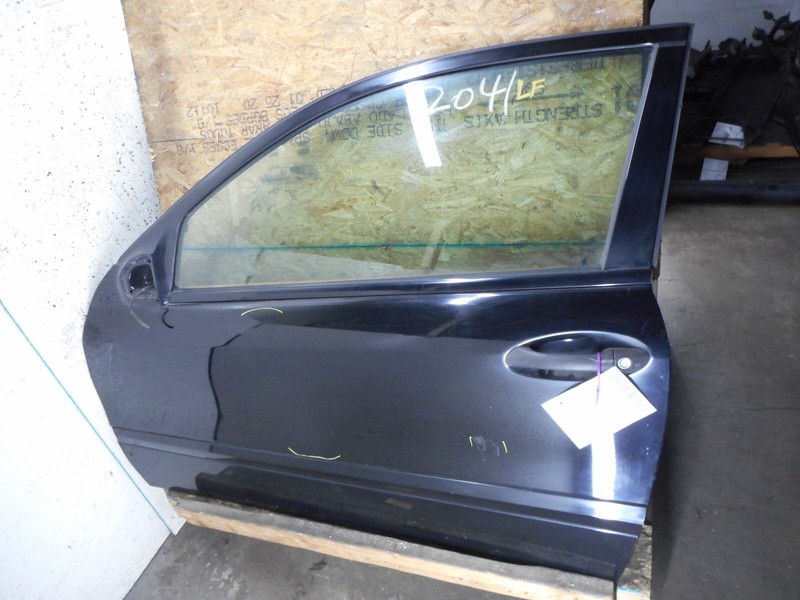 02 03 04 05 Mercedes-Benz C230 Coupe Front Door Driver Left Black OEM C320
