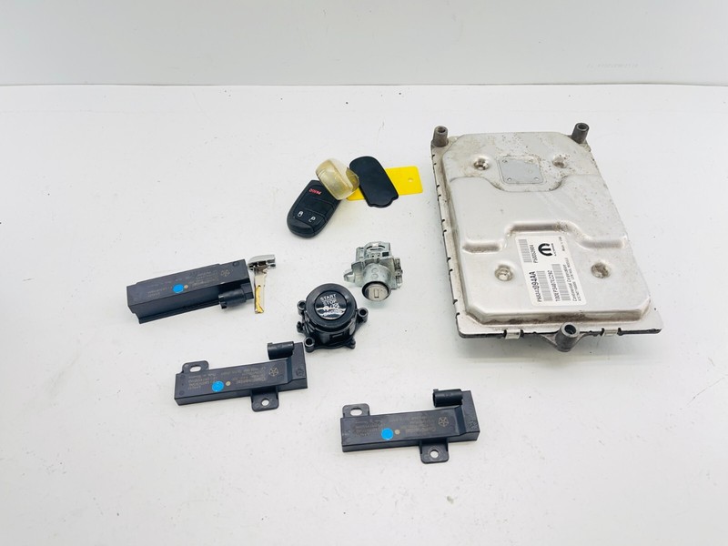 18-21 JEEP RENEGADE IGNITION SYSTEM KEYLESS ENGINE CONTROL MODULE SET OEM
